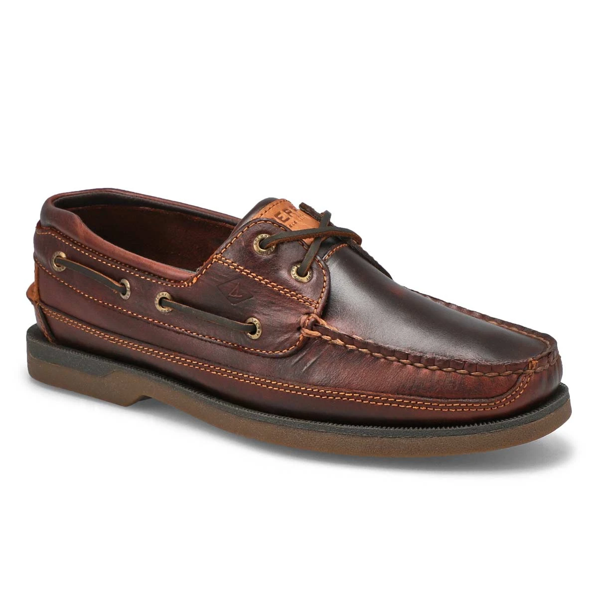Sperry Men's Mako Boat Shoe - Oak 2 Sperry Men's Mako Boat Shoe - Oak - Image 2