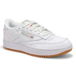 Reebok Women's Club C Double Sneaker -White/G