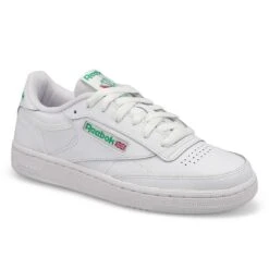 Reebok Women's Club C 85 Sneaker - White/Grey -Shoes Zone 100033933 XXX