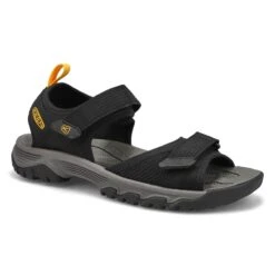 Keen Men's Targhee III H2 Sandal - Black/Yell