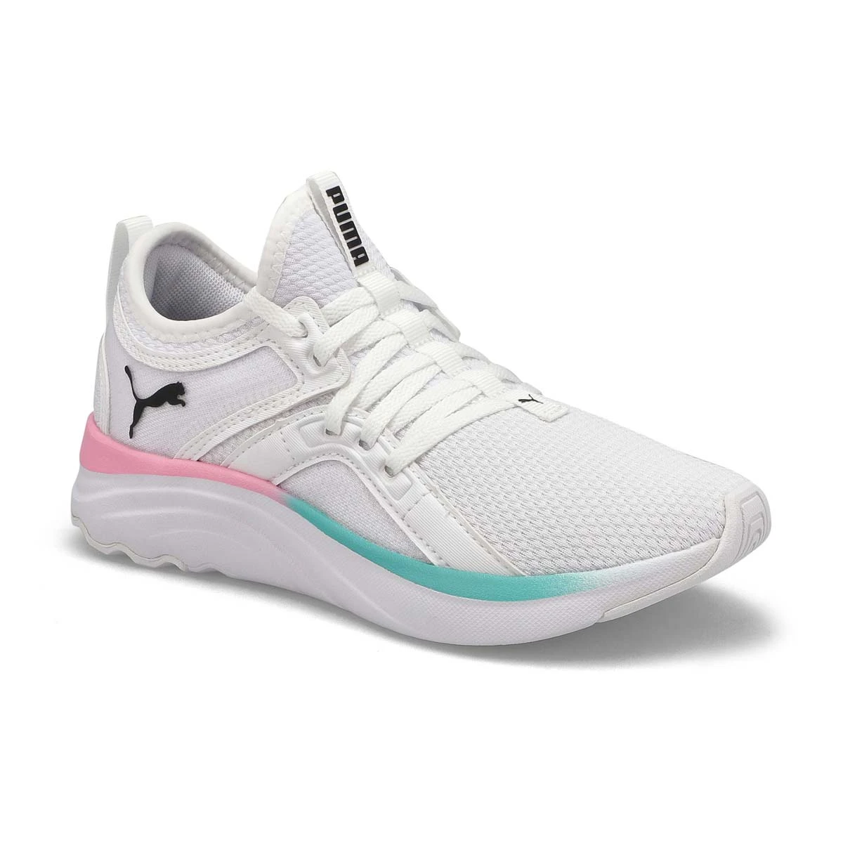 Puma Girls' Softride Sophia Jr Sneaker - Whit 1 Puma Girls' Softride Sophia Jr Sneaker - Whit