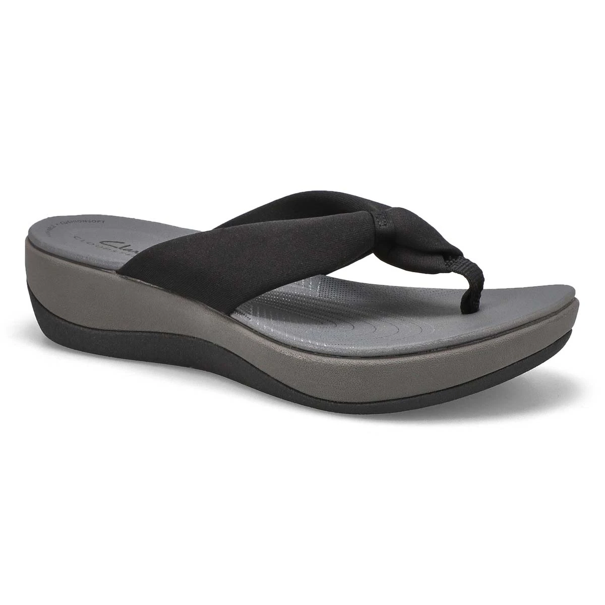 Clarks Women's Arla Glison Thong Sandal - Blu 2 Clarks Women's Arla Glison Thong Sandal - Blu - Image 2
