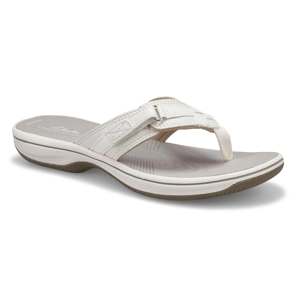 Clarks Women's Breeze Sea Thong Sandal - Pink 3 Clarks Women's Breeze Sea Thong Sandal - Pink - Image 3