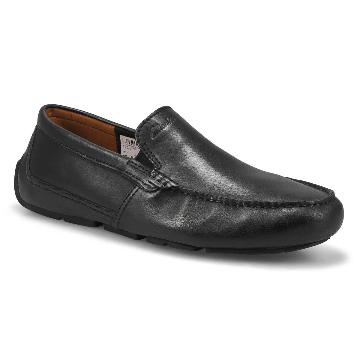 Clarks Men's Markham Plain TanSlip On Loafer 2 Clarks Men's Markham Plain TanSlip On Loafer - Image 2