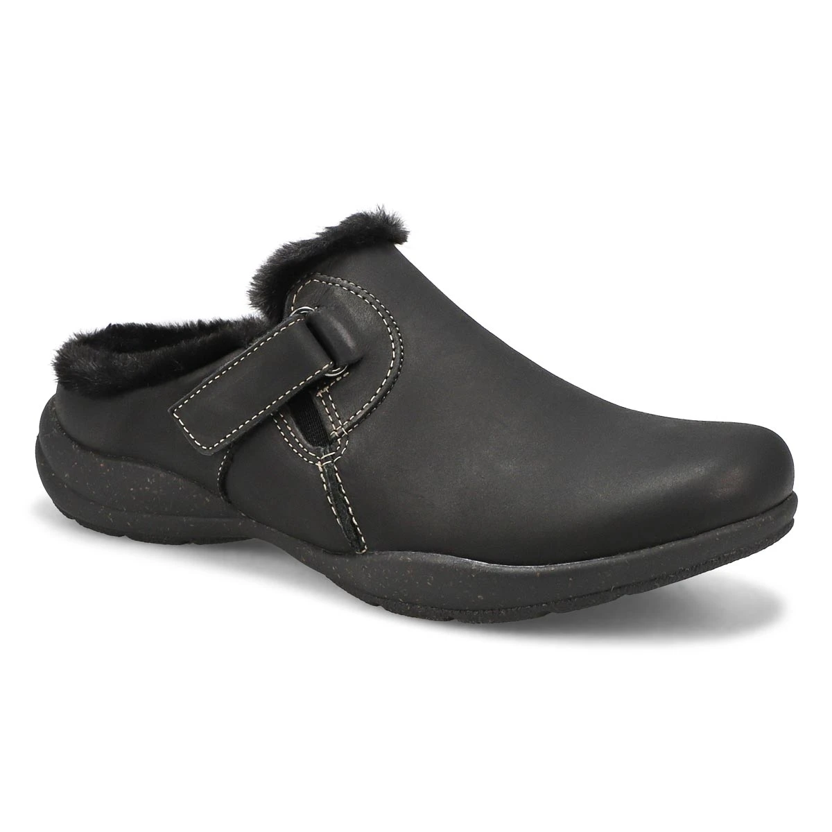 Clarks Women's Roseville Casual Clog - Dark T 2 Clarks Women's Roseville Casual Clog - Dark T - Image 2