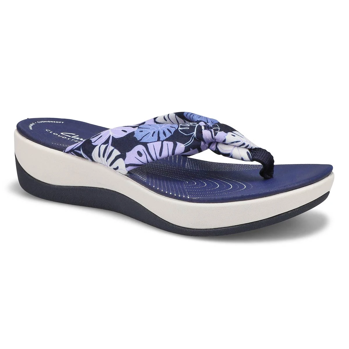 Clarks Women's Arla Glison Thong Sandal - Blu 1 Clarks Women's Arla Glison Thong Sandal - Blu