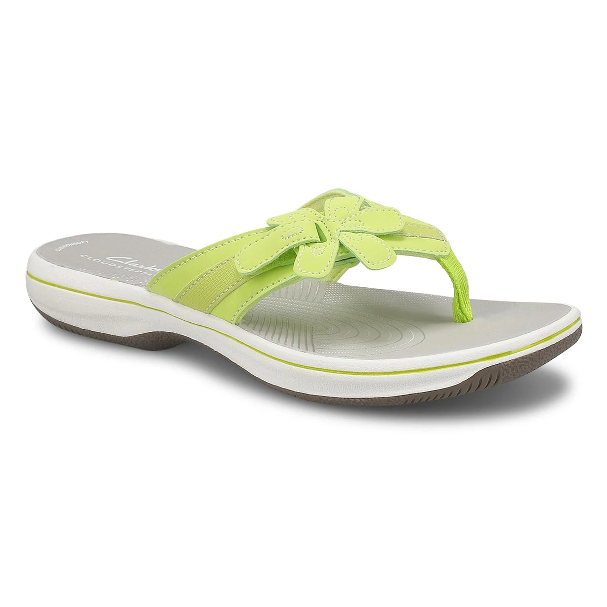 Clarks Women's Brinkley Thong Sandal - Black 4 Clarks Women's Brinkley Thong Sandal - Black - Image 4