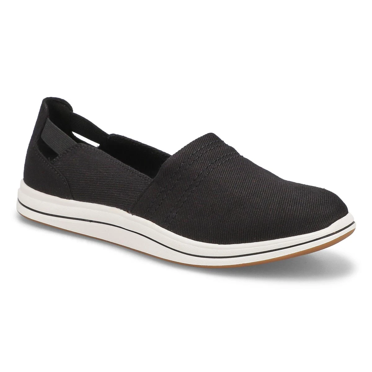 Clarks Women's Breeze Step Slip On Shoe - Bla 1 Clarks Women's Breeze Step Slip On Shoe - Bla