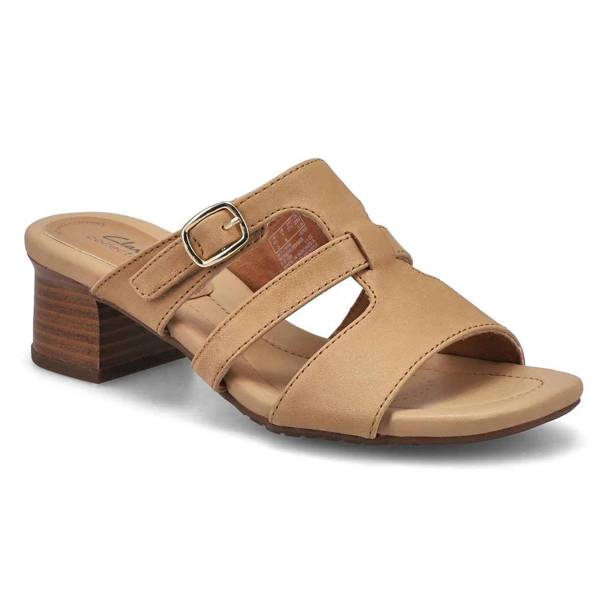 Clarks Women's Desirae Palm Casual Sandal - P 3 Clarks Women's Desirae Palm Casual Sandal - P - Image 3