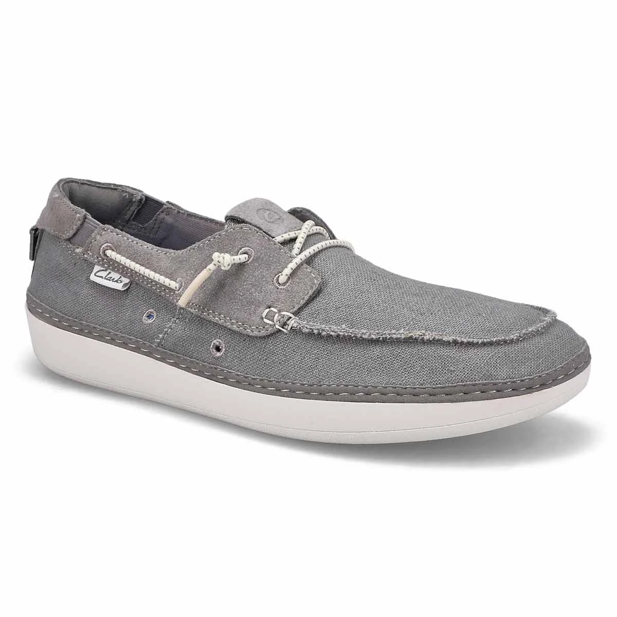 Clarks Men's Higley Tie Casual Shoe - Navy 2 Clarks Men's Higley Tie Casual Shoe - Navy - Image 2
