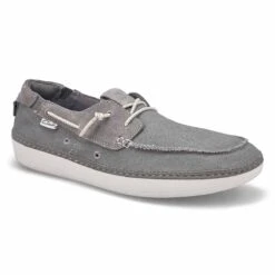 Clarks Men's Higley Tie Casual Shoe - Grey