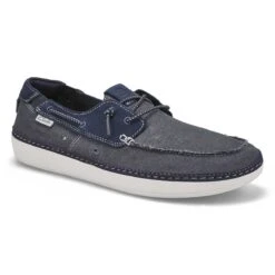Clarks Men's Higley Tie Casual Shoe - Navy