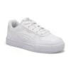 Puma Kids' Caven Jr PS Sneaker -White/Grey