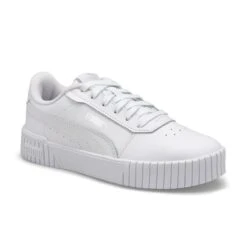 Puma Grls Carina 2.0 Jr Sneaker - White