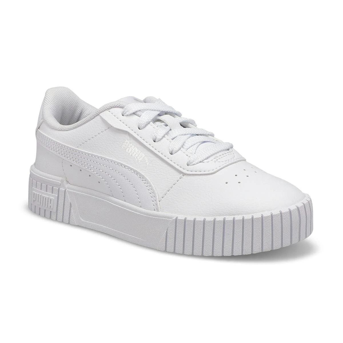 Puma Girls' Carina 2.0 PS Sneaker - White 1 Puma Girls' Carina 2.0 PS Sneaker - White