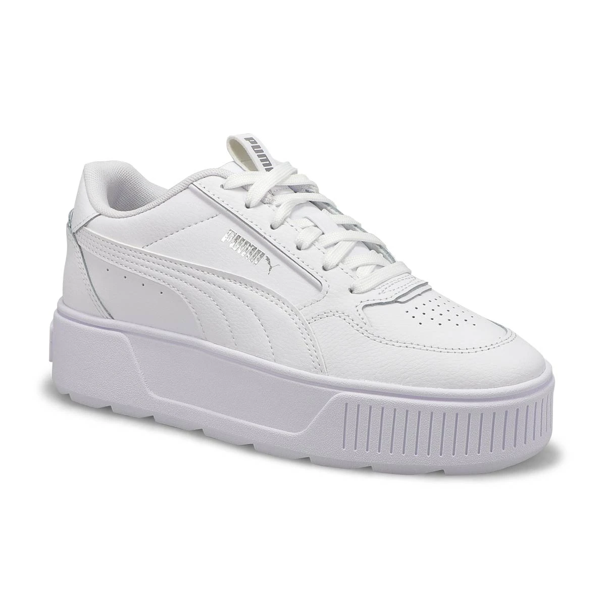 Puma Girls' Karmen Rebelle Jr Sneaker - White 1 Puma Girls' Karmen Rebelle Jr Sneaker - White