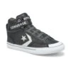 Converse Girls' Pro Blaze Hi Sneaker - Black/