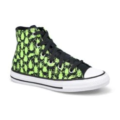 Converse Boys' All Star Glow Bug Hi Top Sneak