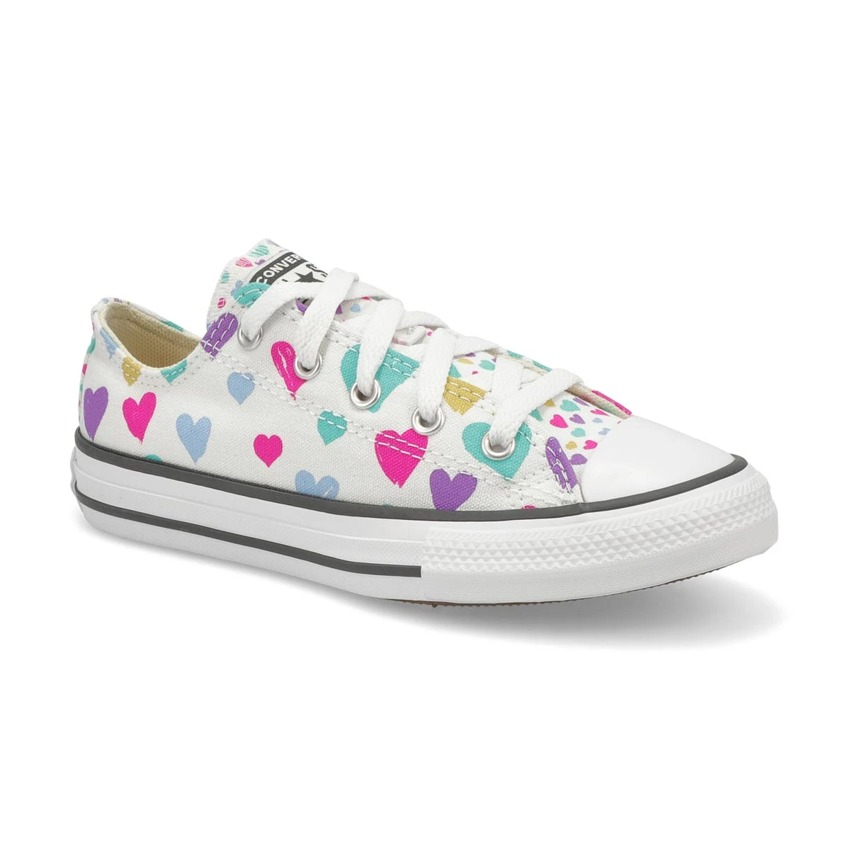 Converse Girls' All Star Prints Ox Hearts Sne 1 Converse Girls' All Star Prints Ox Hearts Sne