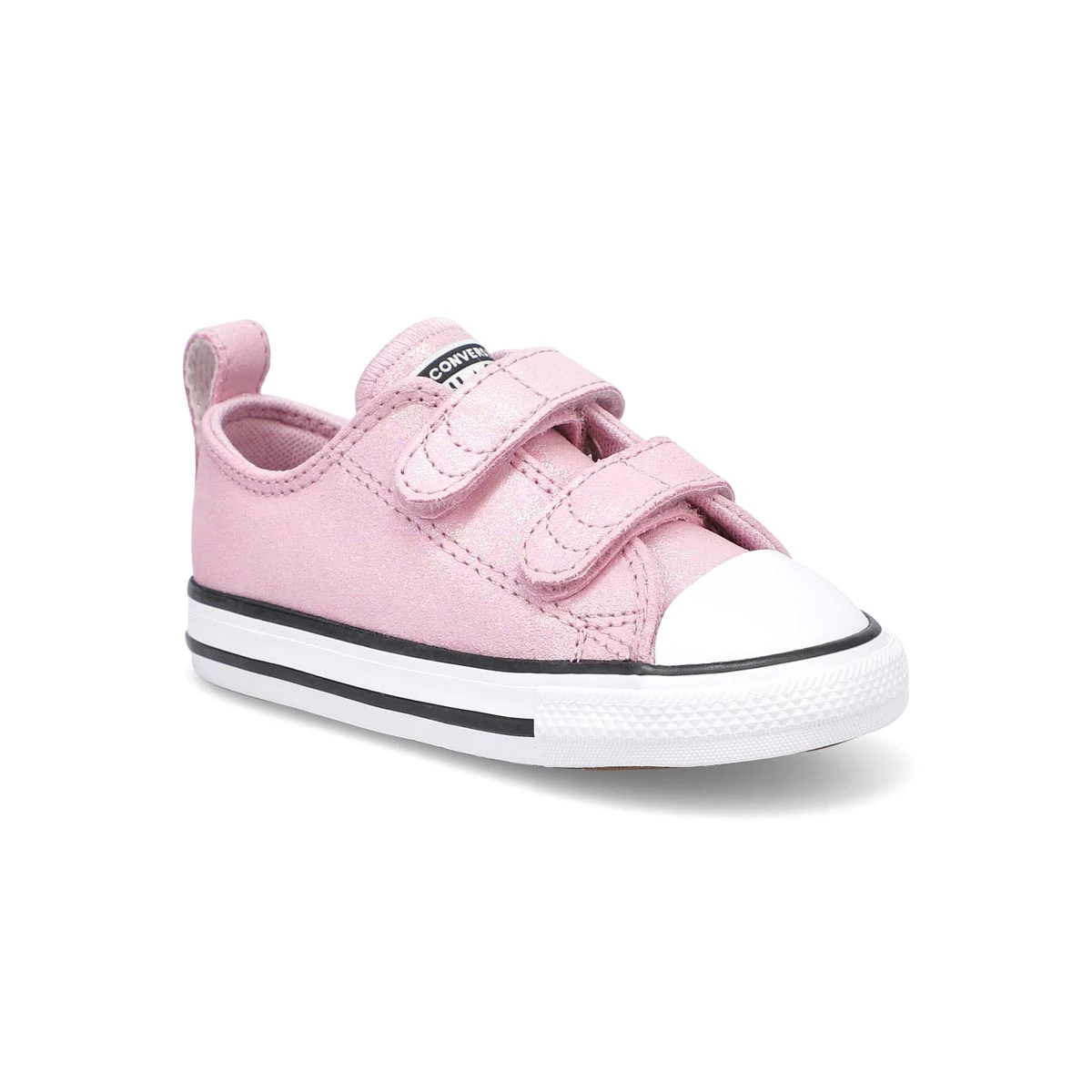 Converse Infants' All Star 2V Heart Print Sne 2 Converse Infants' All Star 2V Heart Print Sne - Image 2