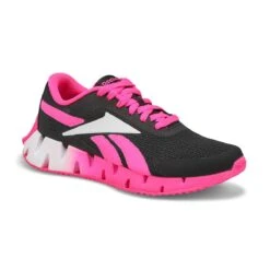 Reebok Girls' Zig Dynamica 2.0 Sneaker - Blac