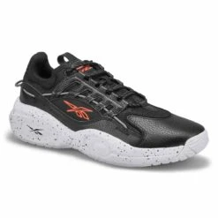 Reebok Men's Solution Mid BBall Sneaker -Blac