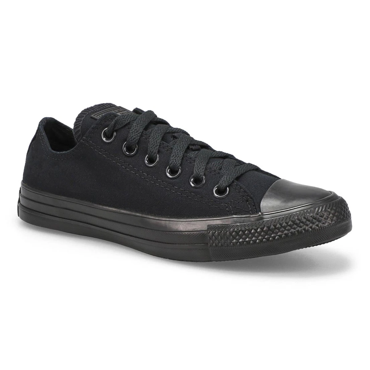 Converse Lds CTAS Leather Ox Sneaker-Black Mo 4 Converse Lds CTAS Leather Ox Sneaker-Black Mo - Image 4