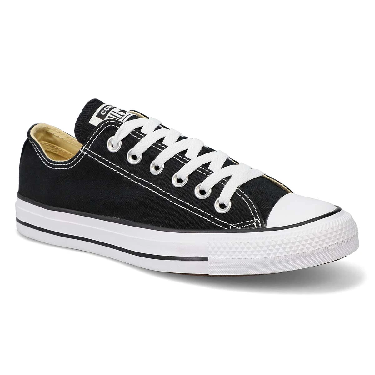 Converse Lds CTAS Leather Ox Sneaker-Black Mo 6 Converse Lds CTAS Leather Ox Sneaker-Black Mo - Image 6