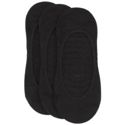 Sperry Women's Solid Black Micro Liner - 3 Pa